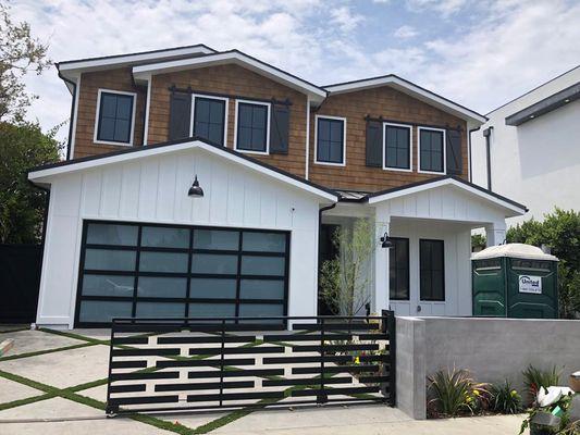 Custom Metal Gate and Garage Door