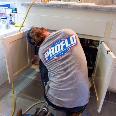 Drain clogs are a breeze to fix when ProFlo is on the job!