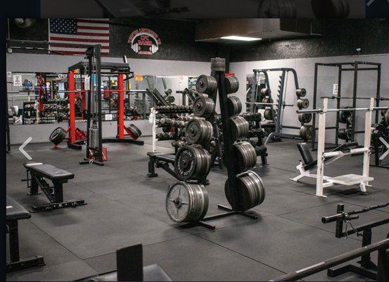 Picture of main weight room