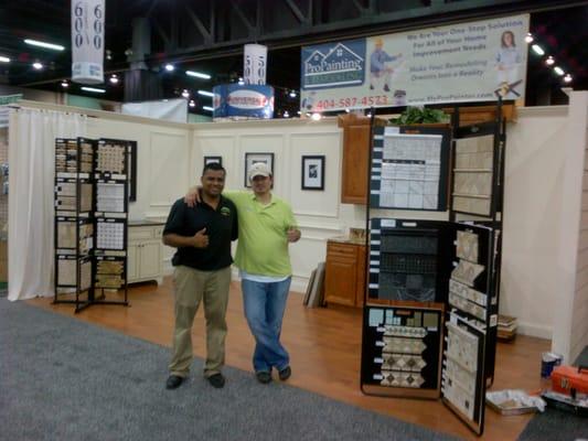 Both Renato & Milkos at the Atlanta Home Show 2011