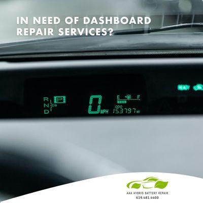 We also offer Instrument Display Repair Services for Hybrids