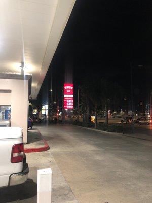 Gasoline station