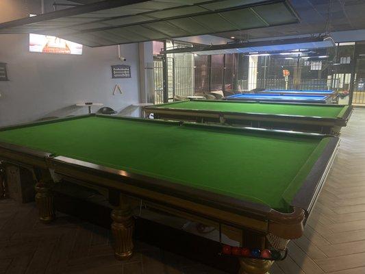 12ft Snooker Tables