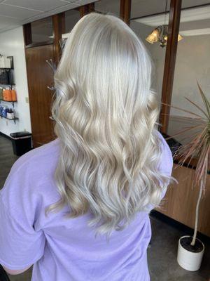 Platinum blonde