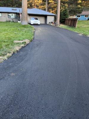 Brand new driveway?!?  Awesome!