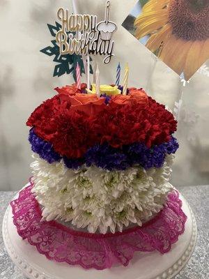 Birthday Cake Bouquet