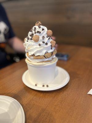 Cookies and Milk sundae