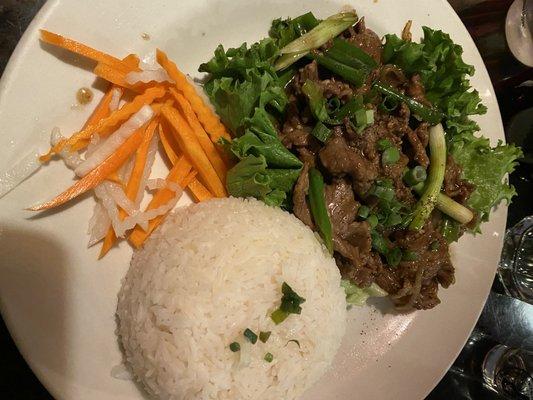 My FAVORITE Mongolian beef of ALL TIME!!!