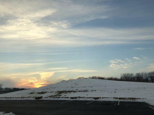 Sledding hill!!