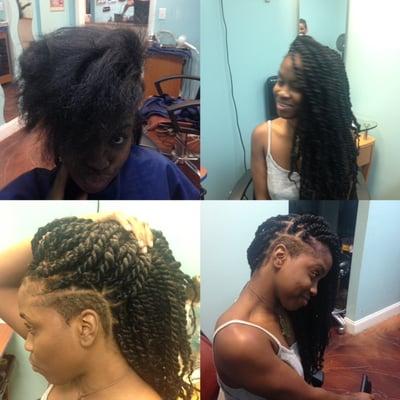 Kinky Twist stylist Martina @Paradise Spa