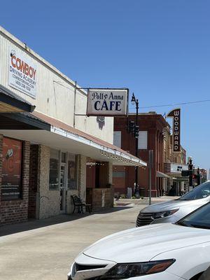 Restaurant sign