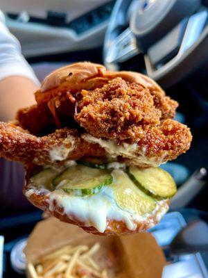 Korean Fried Chicken Sandwich