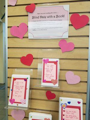 "Blind date with a book" in February