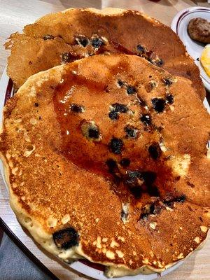 Blueberry pancakes