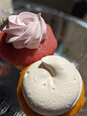 Guava and Mango cupcake