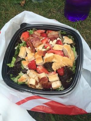 Strawberry fields salad