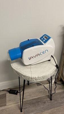 AVACEN Machine at Riverside Chiropractic & Wellness Center Vero Beach Florida. Feel the difference for yourself.