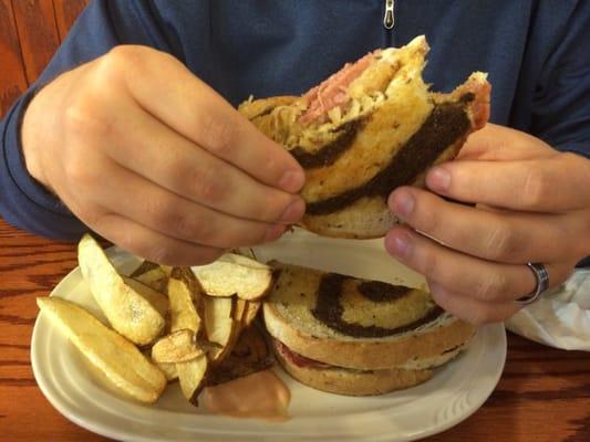 Reuben - yum!