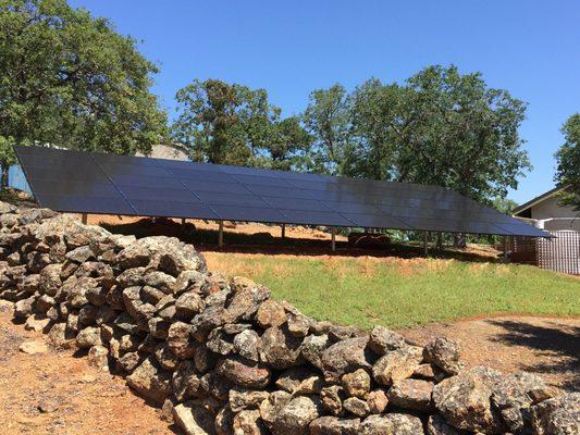 Ground Mounted Solar System in La Grange