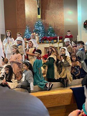 Christmas childrens mass