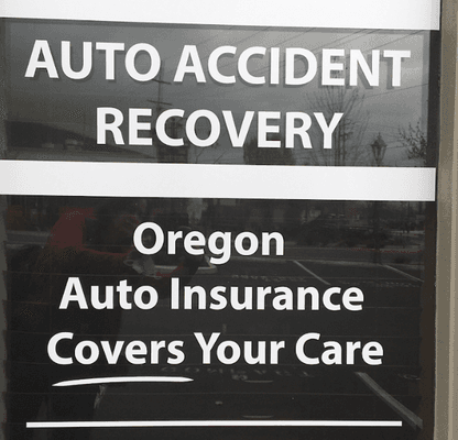 We offer AUTO ACCIDENT CARE: Your standard Oregon PIP auto insurance fully covers Medical Massage.