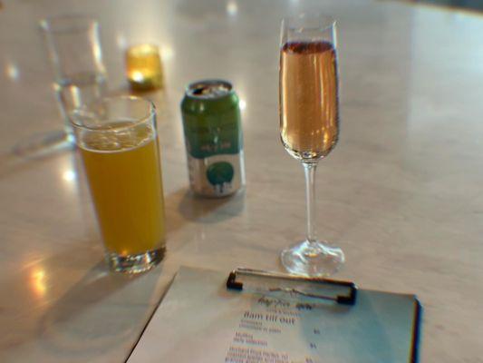 Noon Whistle and Simonet Sparkling Wine Rosé