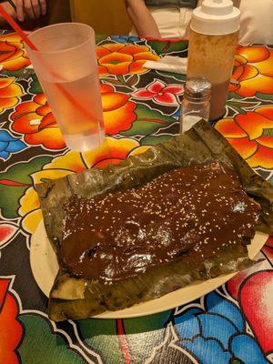 Tamal de mole - rojo