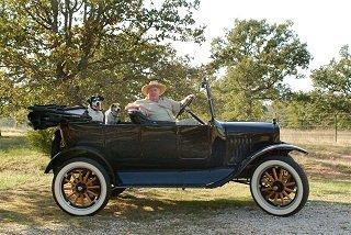 John Stoltz, owner/operator of Model T Ford Ranch for 34 years.