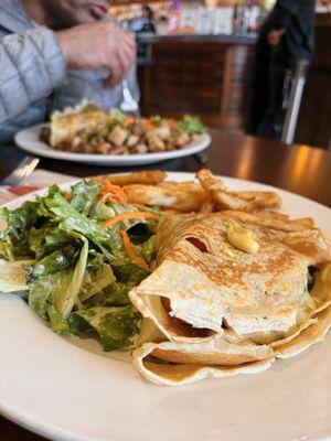 San Francisco crepe- smoked salmon