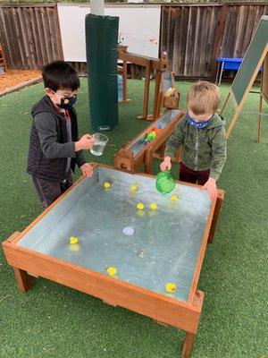 exploring our waterfall water table