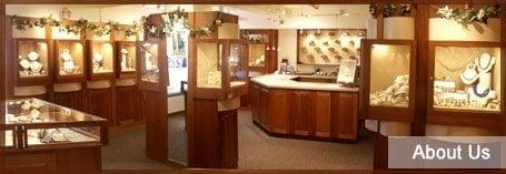 Inside our store, sometimes referred to as "The Biggest little store in Santa Fe". We have jewelry for every one.