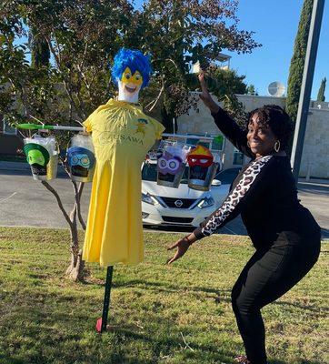 Come find your JOY at USAWA. We participated in our first scarecrow contest for the City of Live Oak