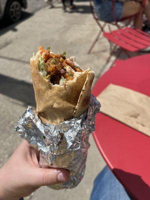 Sweet potato Wrap was delicious!