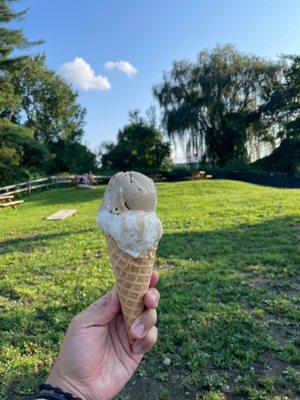 Colombian coffee ice cream