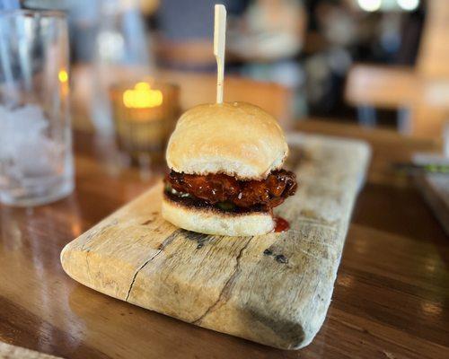 Hot fried chicken bun