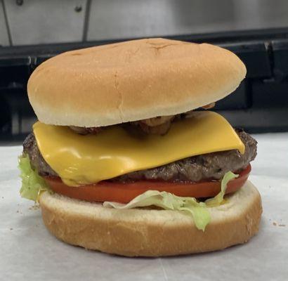 Bacon cheeseburger