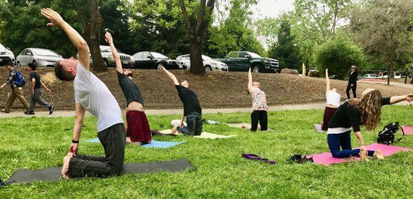 Donation Yoga Class @ Lake Chabot