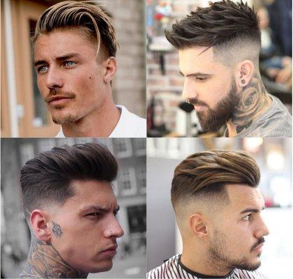 Great modern and classic Men's Haircuts, starting at only $10. Find us in San Jose!