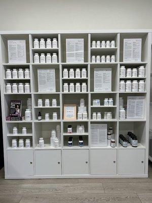 Stop by to see our selection of high quality, clinical grade supplements.