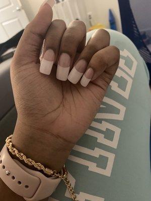 acrylic french tips