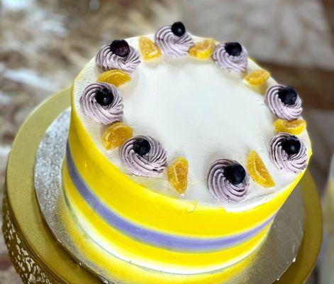 Lemon Blueberry Cake !!