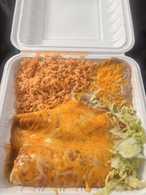 2 Chicken Enchilada