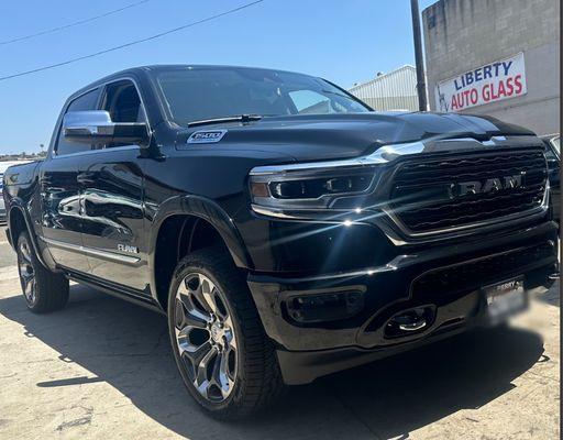 24 dodge ram new windshield replacement