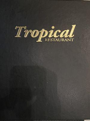 Menu cover