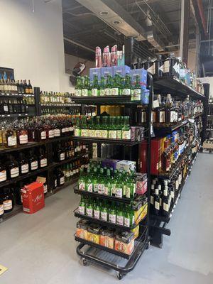 Soju section