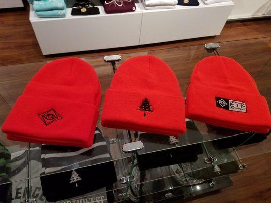 Safety Orange Beanies