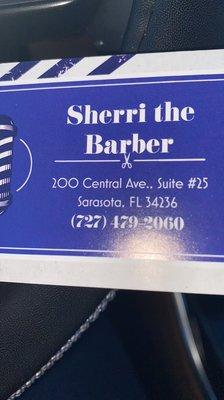 Address of barbershop