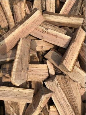 Seasoned firewood