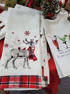 Cute Christmas towels