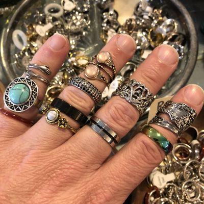 Lots of affordable jewelry